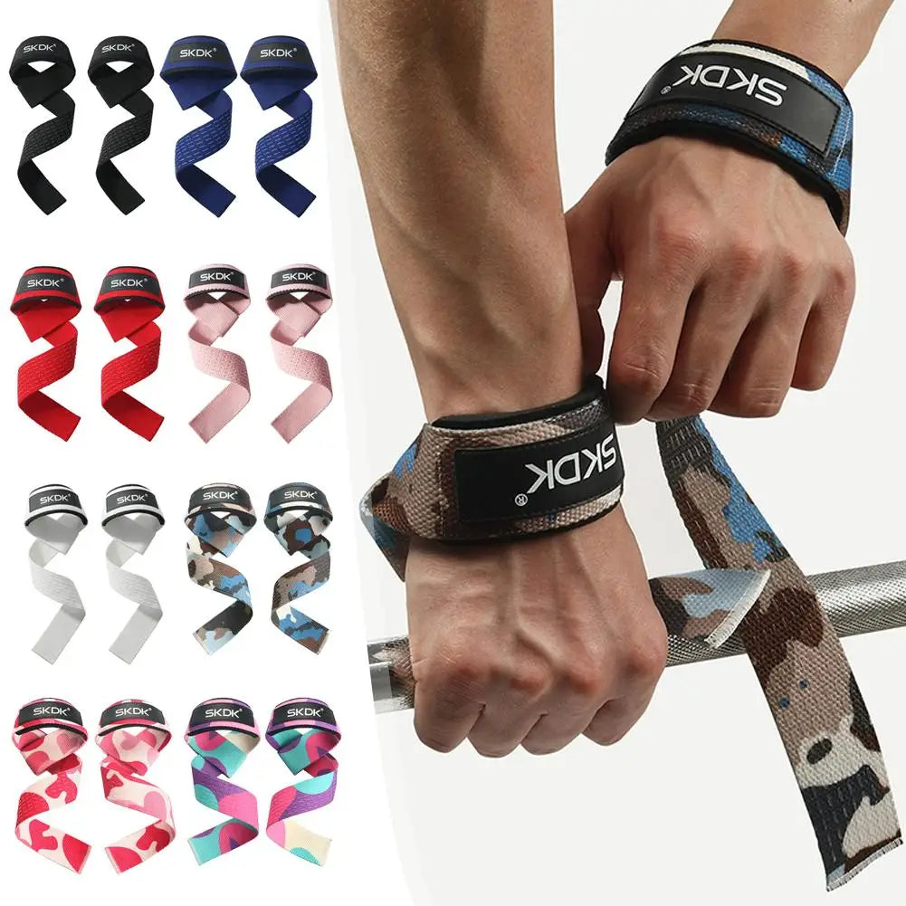 Silicone Weightlifting Straps – Anti-Slip Wrist Support