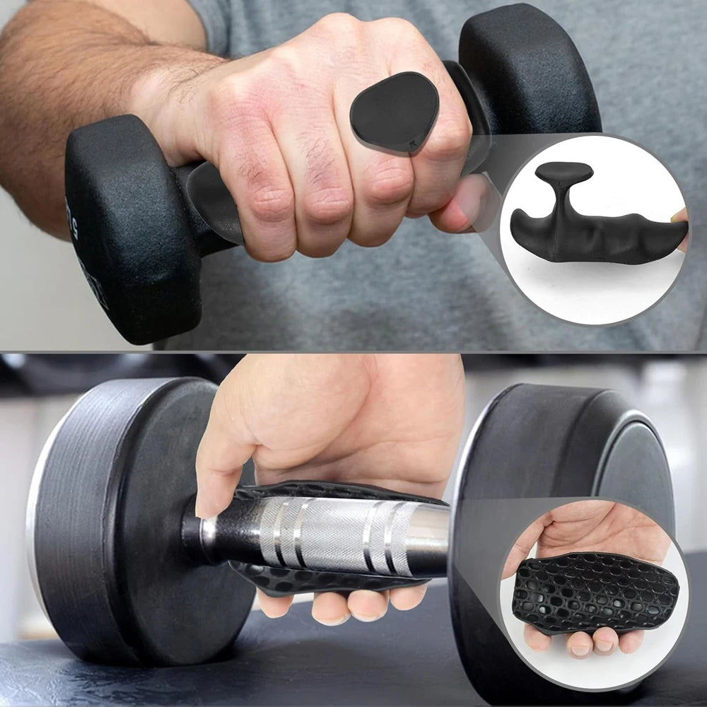 Anti-Slip Gym Grips – Weightlifting Hand Protectors