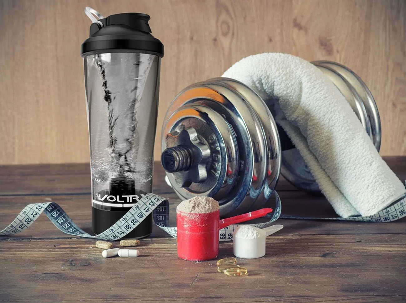 Premium Electric Protein Shaker – USB Rechargeable Mixer
