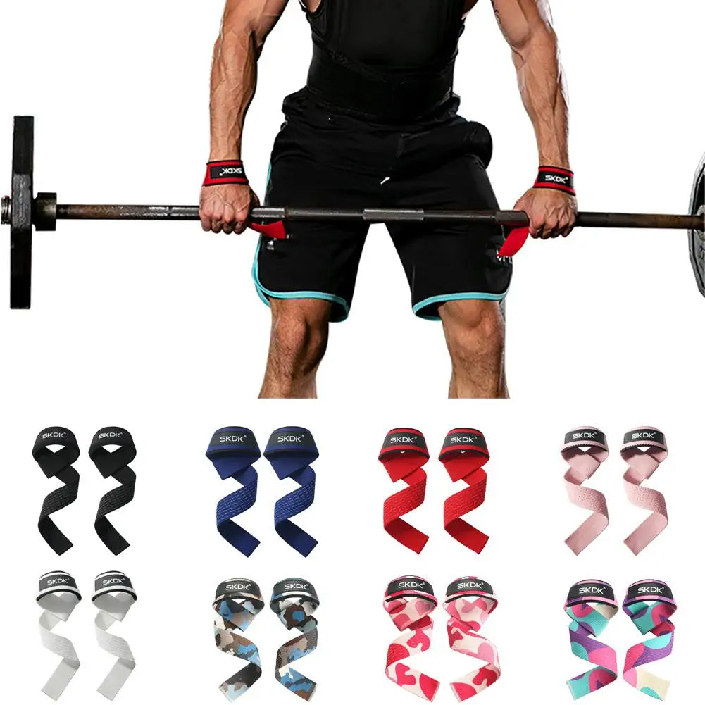 Silicone Weightlifting Straps – Anti-Slip Wrist Support