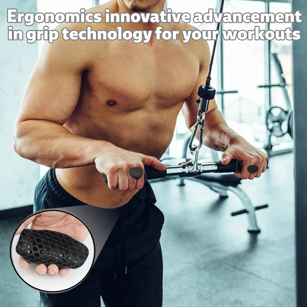 Anti-Slip Gym Grips – Weightlifting Hand Protectors