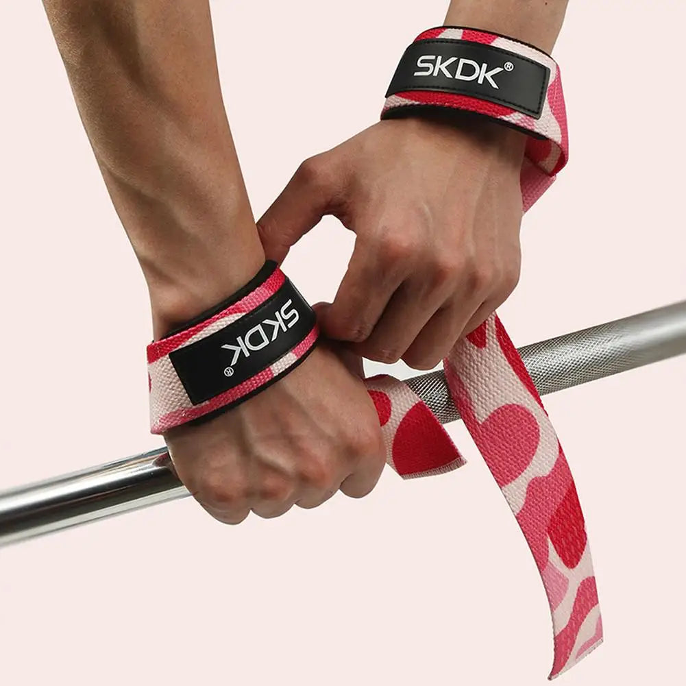 Silicone Weightlifting Straps – Anti-Slip Wrist Support